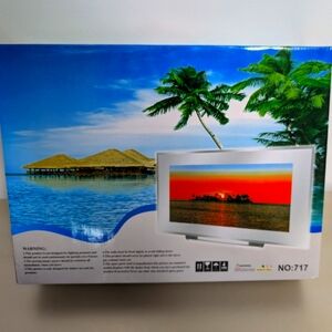 Electronic Water Fall Wall Frame. Design of water fall is  # 4 shown on the box